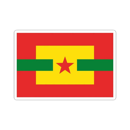 Proposed PRC national flags 049 (China) STICKER Vinyl Kiss-Cut Decal 3 Inch White - The Sticker Space