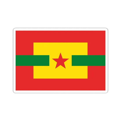 Proposed PRC national flags 049 (China) STICKER Vinyl Kiss-Cut Decal 4 Inch White - The Sticker Space