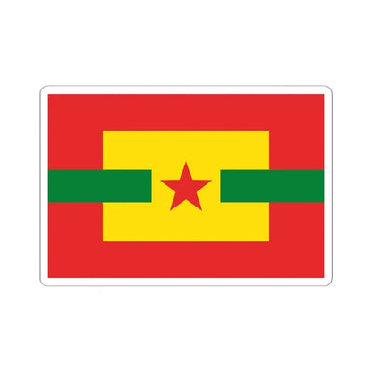 Proposed PRC national flags 049 (China) STICKER Vinyl Kiss-Cut Decal 6 Inch White - The Sticker Space