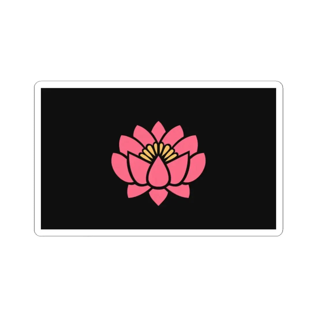 Proposed Yi flag (China) STICKER Vinyl Kiss-Cut Decal 2 Inch White - The Sticker Space