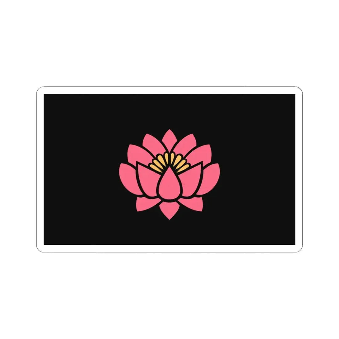 Proposed Yi flag (China) STICKER Vinyl Kiss-Cut Decal 6 Inch White - The Sticker Space