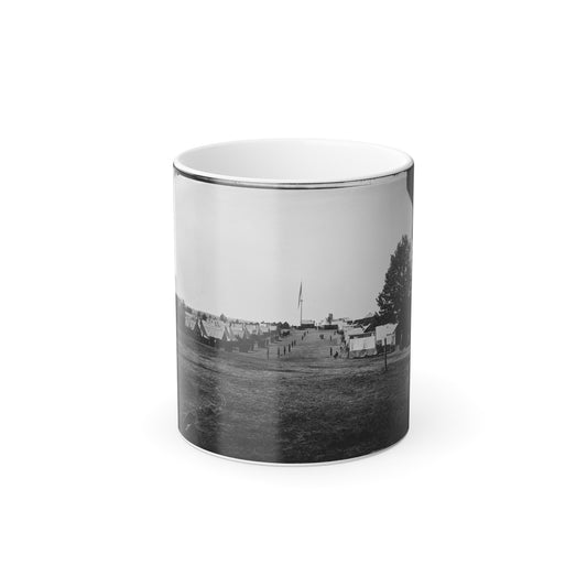Prospect Hill, Va. General View of 13Th New York Cavalry Camp (U.S. Civil War) Color Morphing Mug 11oz-11oz-The Sticker Space