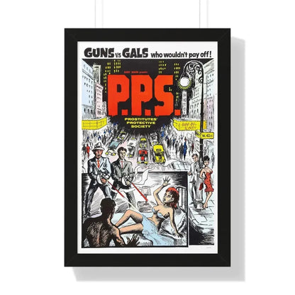 PROSTITUTES PROTECTIVE SOCIETY 1966 - Framed Movie Poster - The Sticker Space