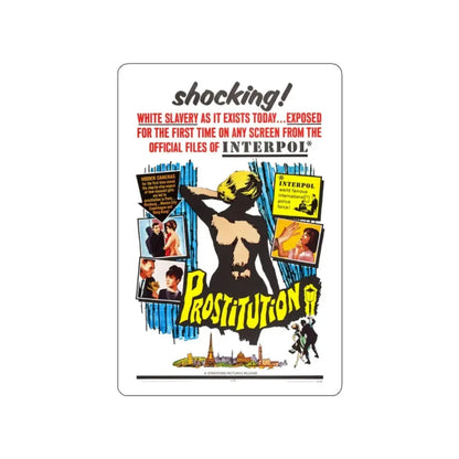 PROSTITUTION 1963 Movie Poster STICKER Vinyl Die-Cut Decal 2 Inch - The Sticker Space