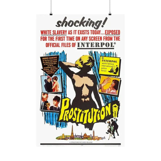 PROSTITUTION 1963 - Paper Movie Poster 24″ x 36″ Matte - The Sticker Space