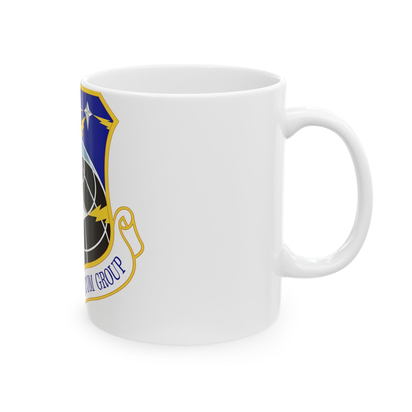 Protected SATCOM Group (U.S. Air Force) White Coffee Mug-The Sticker Space