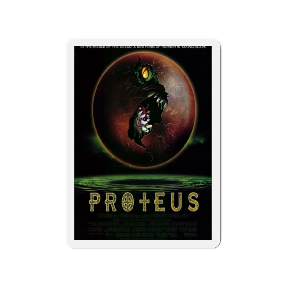 PROTEUS 1995 Movie Poster - Refrigerator Magnet-2" x 2"-The Sticker Space