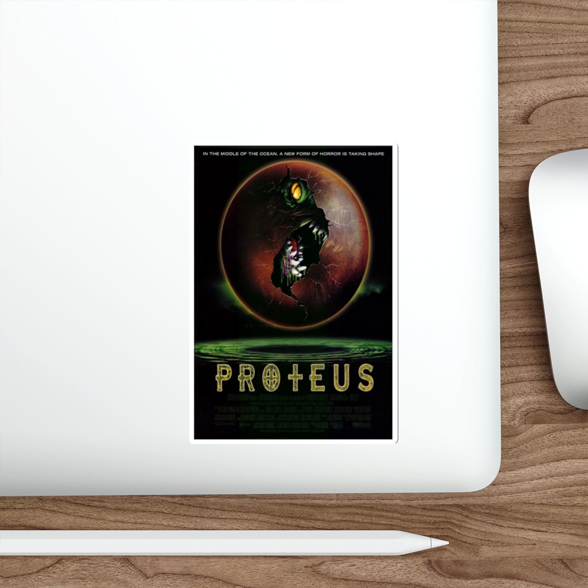 PROTEUS 1995 Movie Poster STICKER Vinyl Die-Cut Decal-The Sticker Space