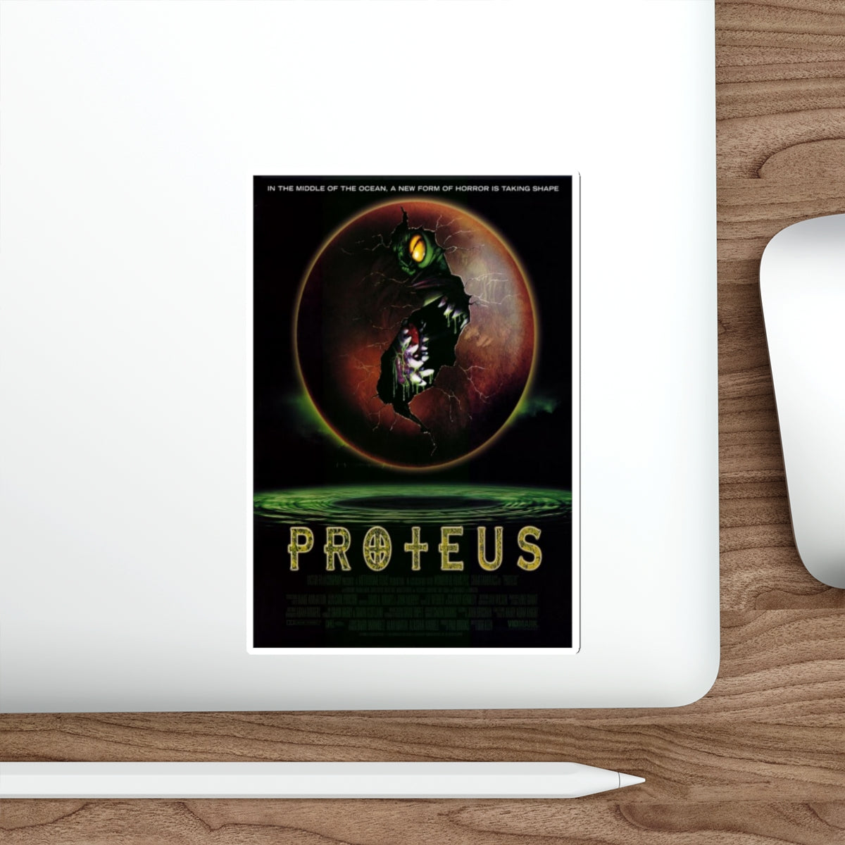 PROTEUS 1995 Movie Poster STICKER Vinyl Die-Cut Decal-The Sticker Space