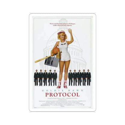 Protocol 1984 Movie Poster STICKER Vinyl Die-Cut Decal 2 Inch - The Sticker Space
