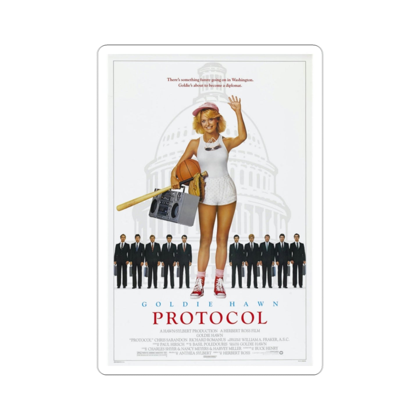 Protocol 1984 Movie Poster STICKER Vinyl Die-Cut Decal-2 Inch-The Sticker Space