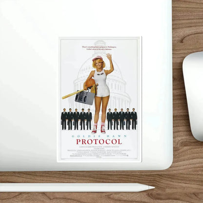 Protocol 1984 Movie Poster STICKER Vinyl Die-Cut Decal - The Sticker Space