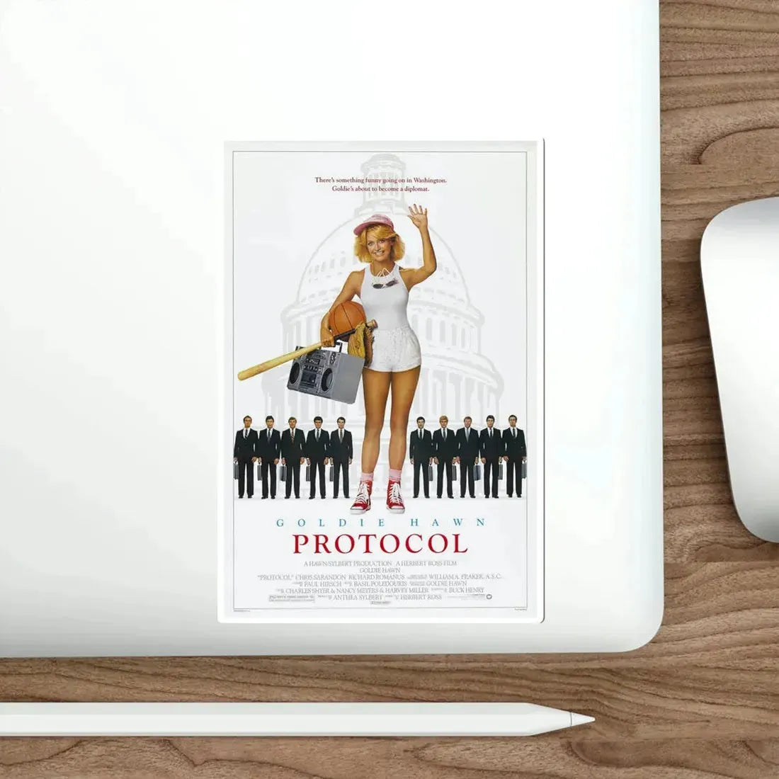 Protocol 1984 Movie Poster STICKER Vinyl Die-Cut Decal - The Sticker Space