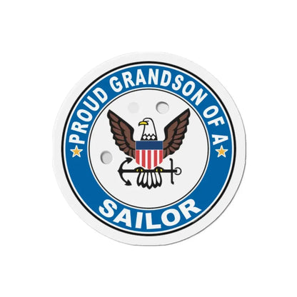 Proud Grandson of a Sailor (U.S. Navy) Refrigerator Magnet - The Sticker Space