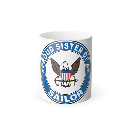 Proud Sister of a Sailor (U.S. Navy) Color Changing Mug 11oz-11oz-The Sticker Space