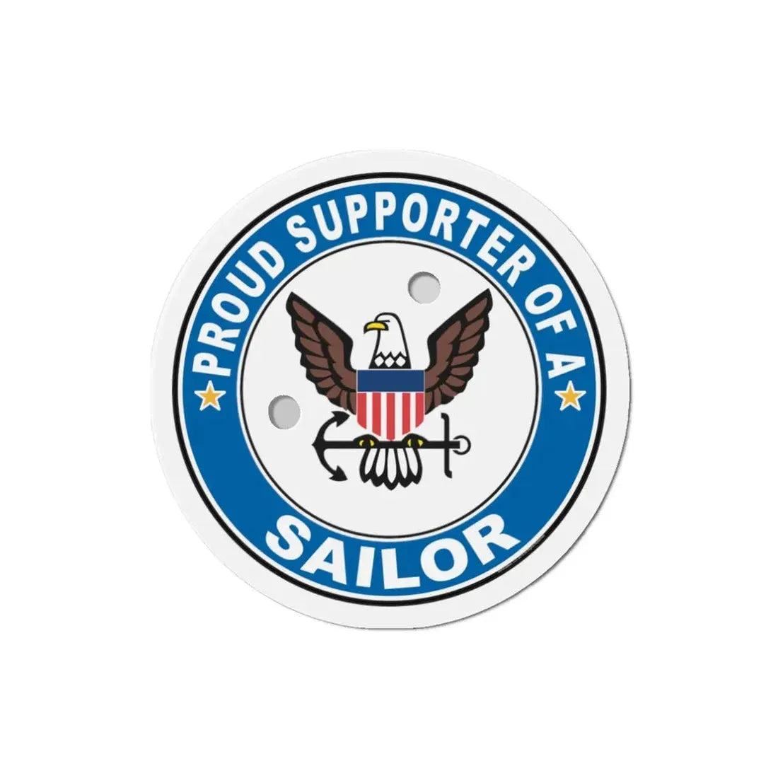 Proud Supporter of a Sailor (U.S. Navy) Refrigerator Magnet - The Sticker Space