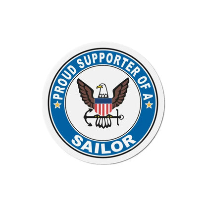 Proud Supporter of a Sailor (U.S. Navy) Refrigerator Magnet - The Sticker Space
