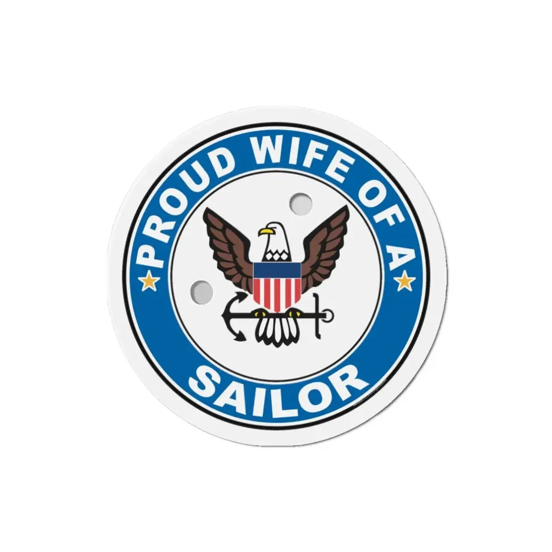 Proud Wife of a Sailor (U.S. Navy) Refrigerator Magnet - The Sticker Space