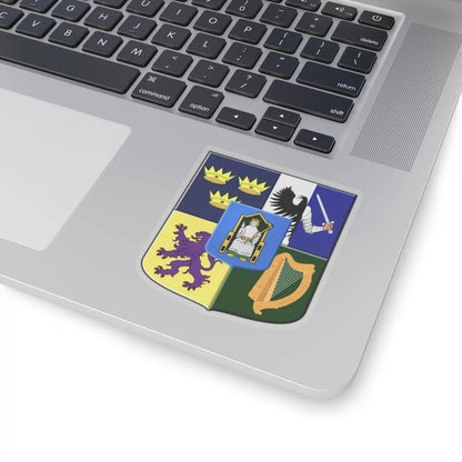 Provincial arms of Ireland, 1651 - STICKER Vinyl Kiss-Cut Decal - The Sticker Space