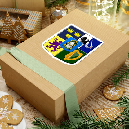 Provincial arms of Ireland, 1651 - STICKER Vinyl Kiss-Cut Decal - The Sticker Space