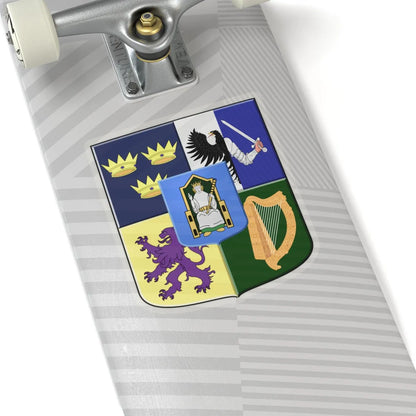 Provincial arms of Ireland, 1651 - STICKER Vinyl Kiss-Cut Decal - The Sticker Space