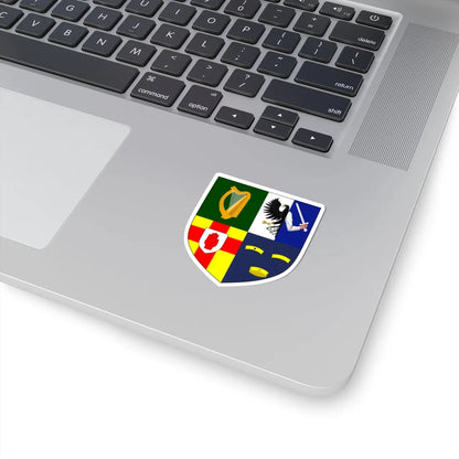 Provincial Arms of Ireland (Ireland) (Coat of Arms) STICKER Vinyl Kiss-Cut Decal - The Sticker Space