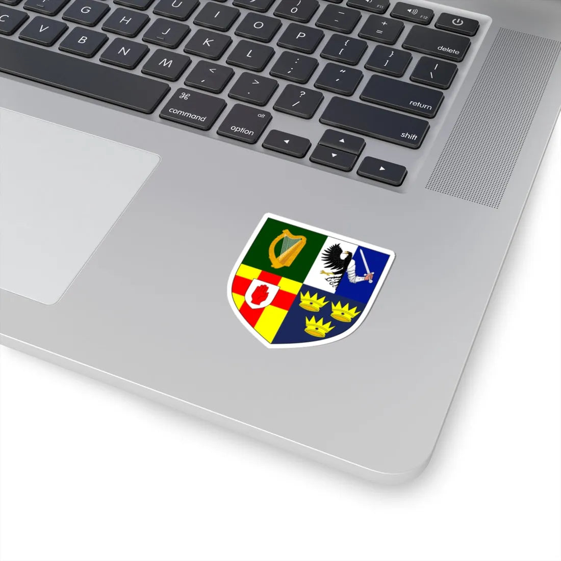 Provincial Arms of Ireland - STICKER Vinyl Kiss-Cut Decal - The Sticker Space