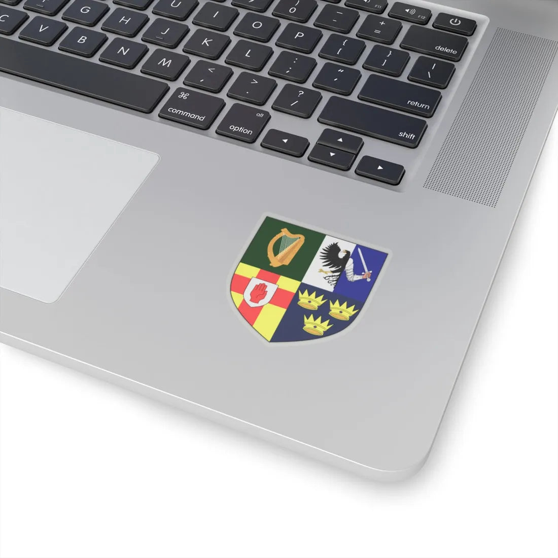 Provincial Arms of Ireland - STICKER Vinyl Kiss-Cut Decal - The Sticker Space