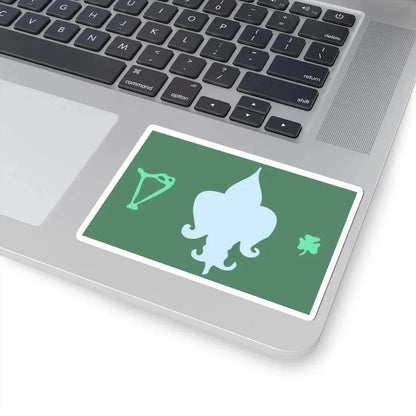 Provisional Government of Saskatchewan flag (Canada) STICKER Vinyl Kiss-Cut Decal - The Sticker Space