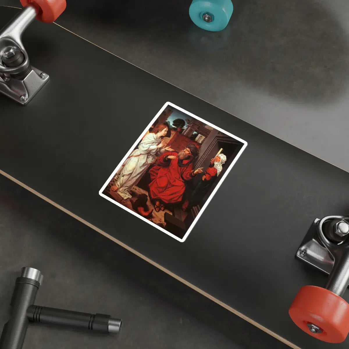 SKU:27098691047517566941 Sticker types:White Shape:Die-Cut Sizes:5" × 5"