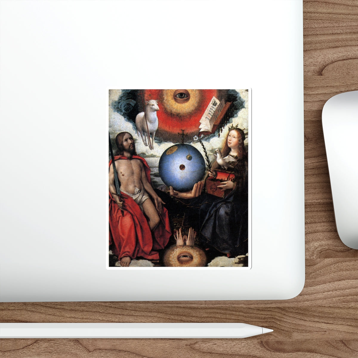 PROVOST, Jan - Christian Allegory (Artwork) STICKER Vinyl Die-Cut Decal-The Sticker Space