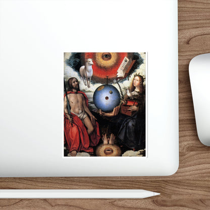 PROVOST, Jan - Christian Allegory (Artwork) STICKER Vinyl Die-Cut Decal-The Sticker Space