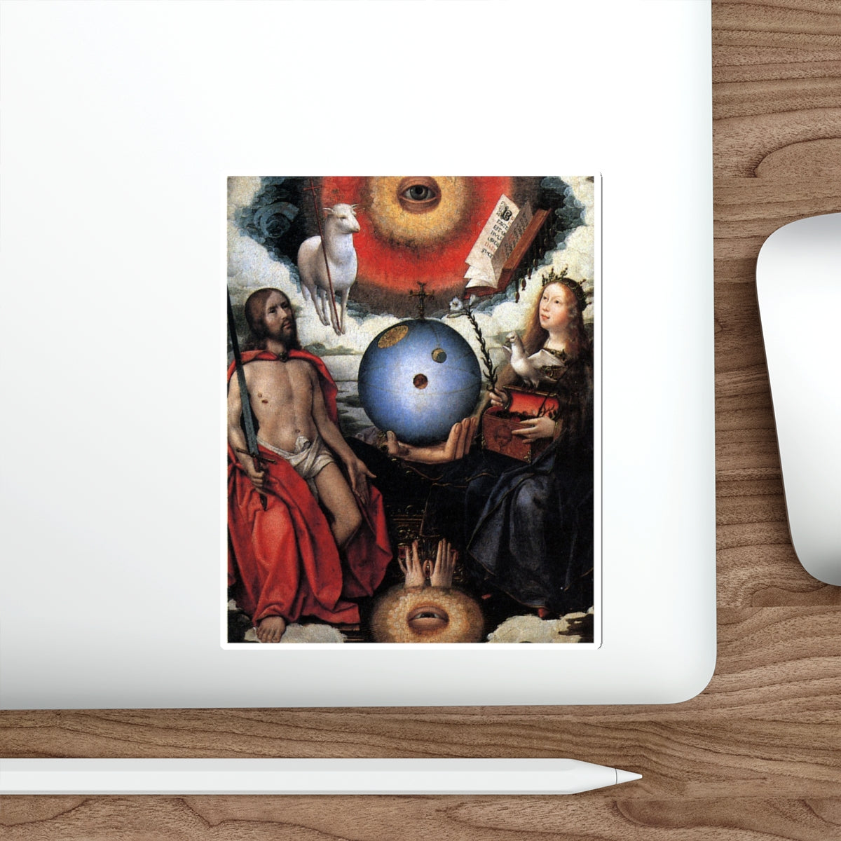 PROVOST, Jan - Christian Allegory (Artwork) STICKER Vinyl Die-Cut Decal-The Sticker Space