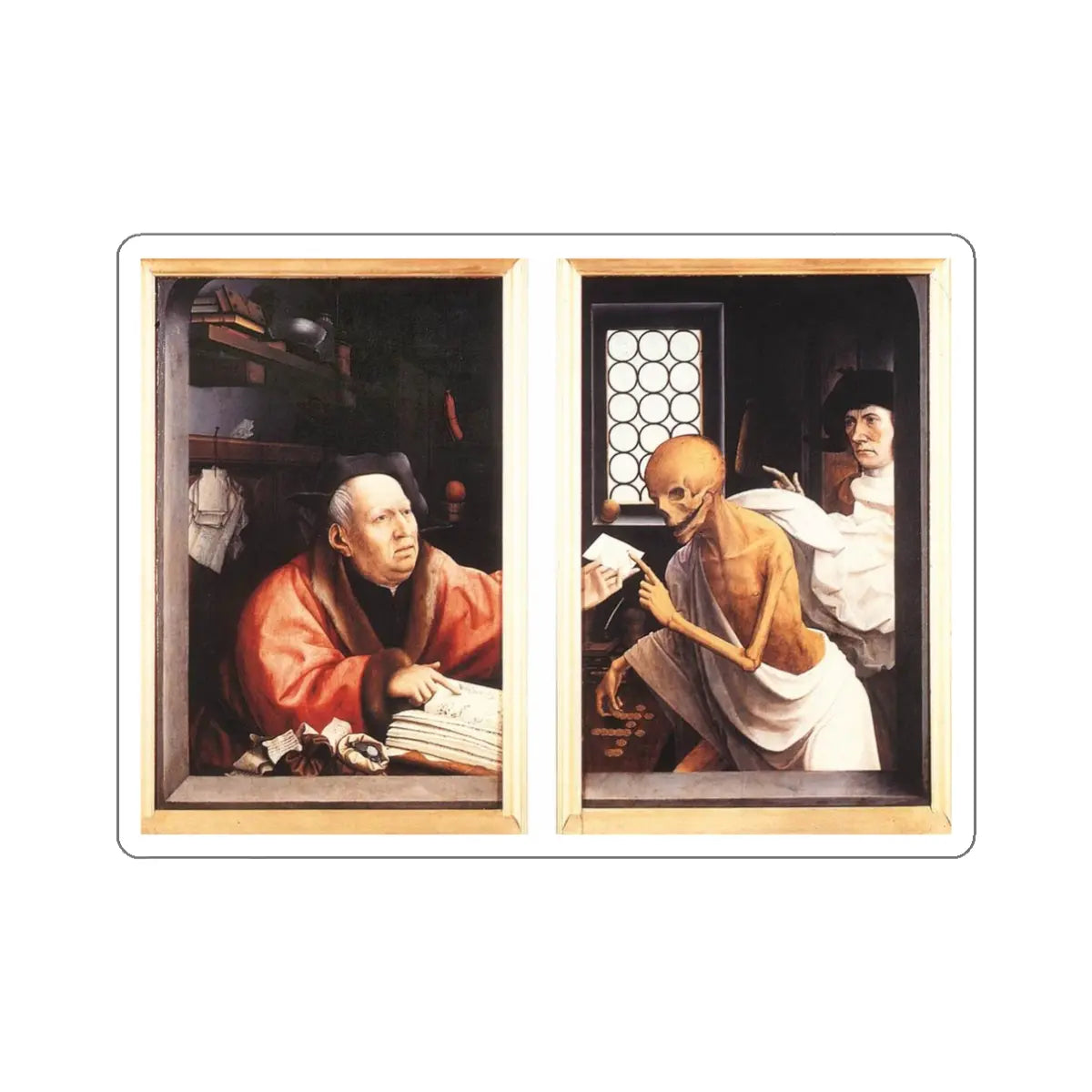 SKU:18513207267307673636 Sticker types:White Shape:Die-Cut Sizes:3" × 3"