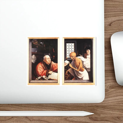 SKU:84763538488128870423 Sticker types:White Shape:Die-Cut Sizes:5" × 5"