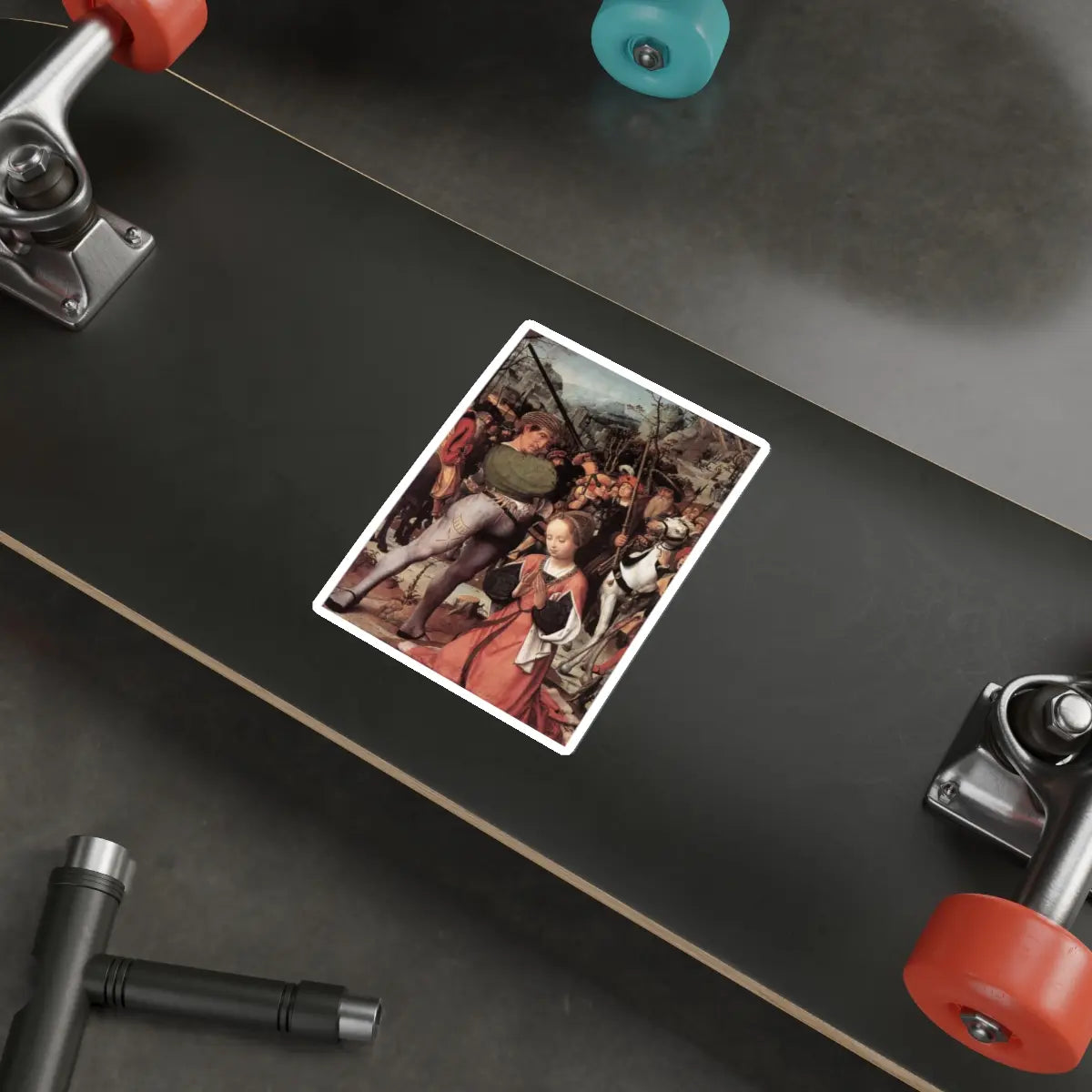 SKU:12480554020754948888 Sticker types:White Shape:Die-Cut Sizes:5" × 5"