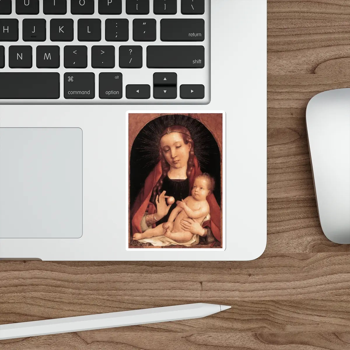 SKU:25003329259168847839 Sticker types:White Shape:Die-Cut Sizes:4" × 4"