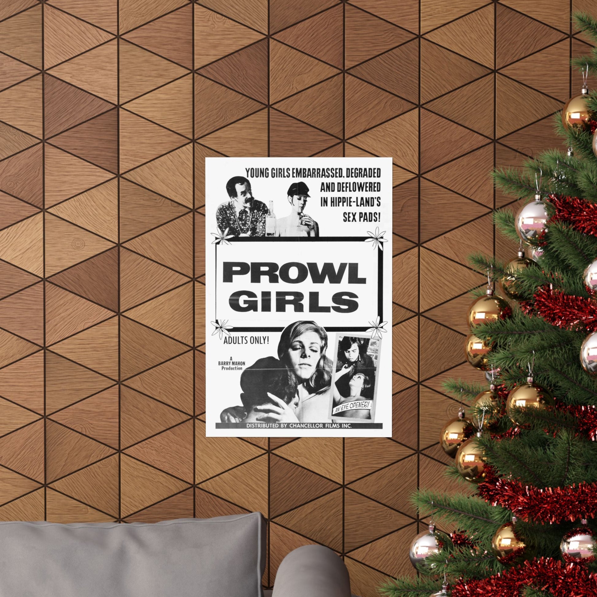 PROWL GIRLS 1968 - Paper Movie Poster-The Sticker Space