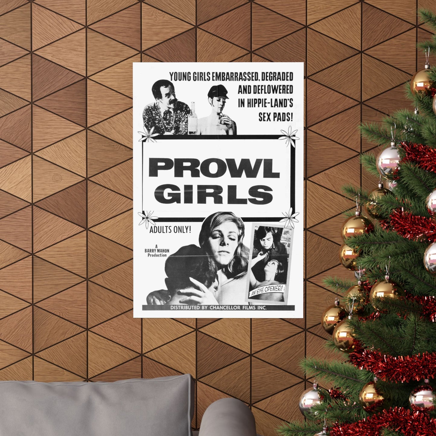 PROWL GIRLS 1968 - Paper Movie Poster-The Sticker Space