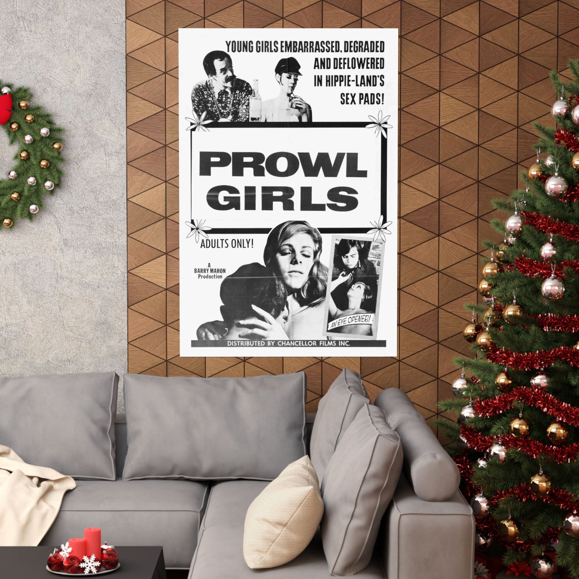 PROWL GIRLS 1968 - Paper Movie Poster-The Sticker Space