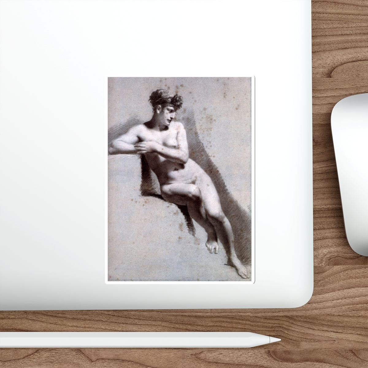 PRUD'HON, Pierre-Paul - Prudhon9 (Artwork) STICKER Vinyl Die-Cut Decal-The Sticker Space