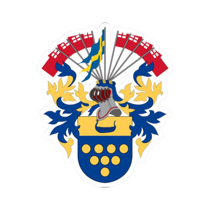 Psilander adligt vapen (Sweden) (Coat of Arms) STICKER Vinyl Kiss-Cut Decal 2 Inch White - The Sticker Space