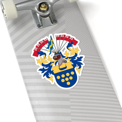 Psilander adligt vapen (Sweden) (Coat of Arms) STICKER Vinyl Kiss-Cut Decal - The Sticker Space