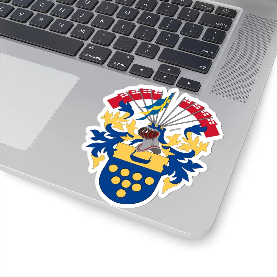 Psilander adligt vapen (Sweden) (Coat of Arms) STICKER Vinyl Kiss-Cut Decal - The Sticker Space