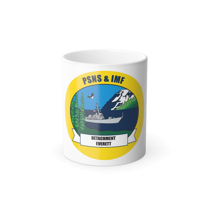 PSNS & IMF Detachment Everett (U.S. Navy) Color Changing Mug 11oz-11oz-The Sticker Space