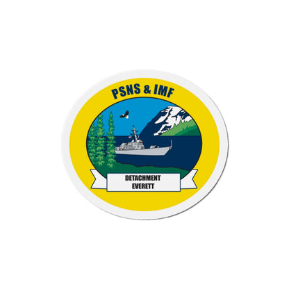 PSNS & IMF Detachment Everett (U.S. Navy) Die-Cut Magnet-6 × 6"-The Sticker Space