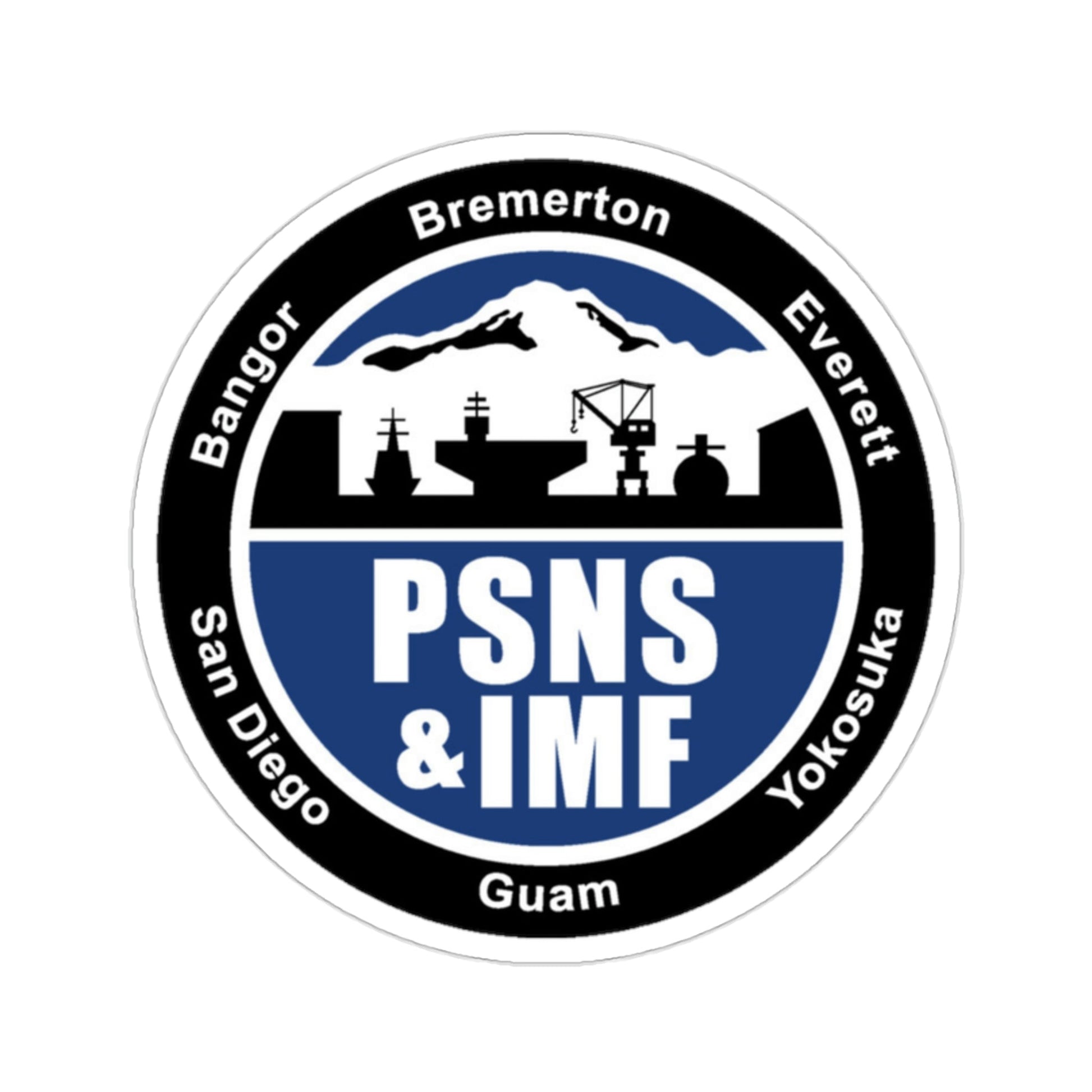 PSNS & IMF (U.S. Navy) STICKER Vinyl Die-Cut Decal-2 Inch-The Sticker Space