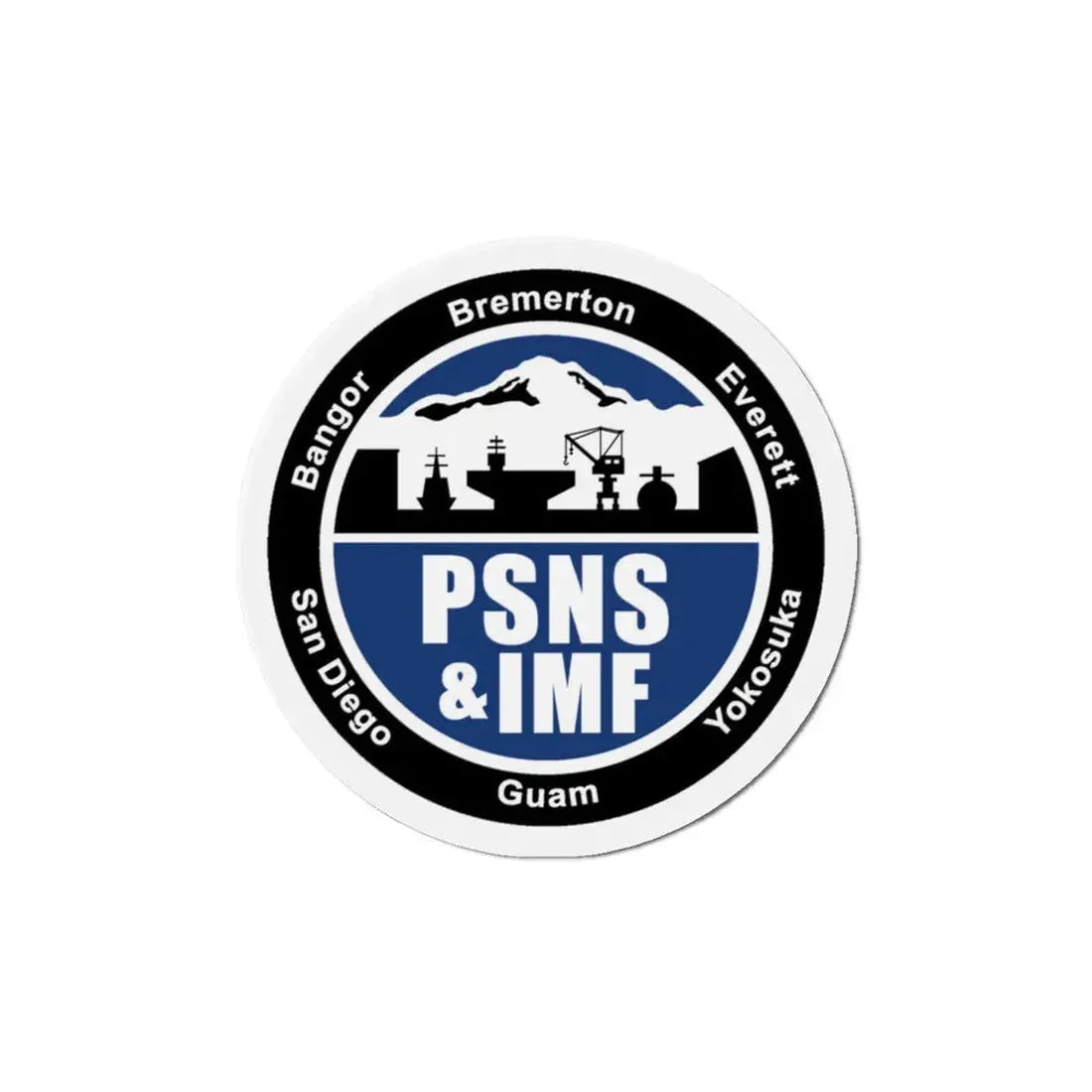 PSNS & IMF (U.S. Navy) Refrigerator Magnet - The Sticker Space