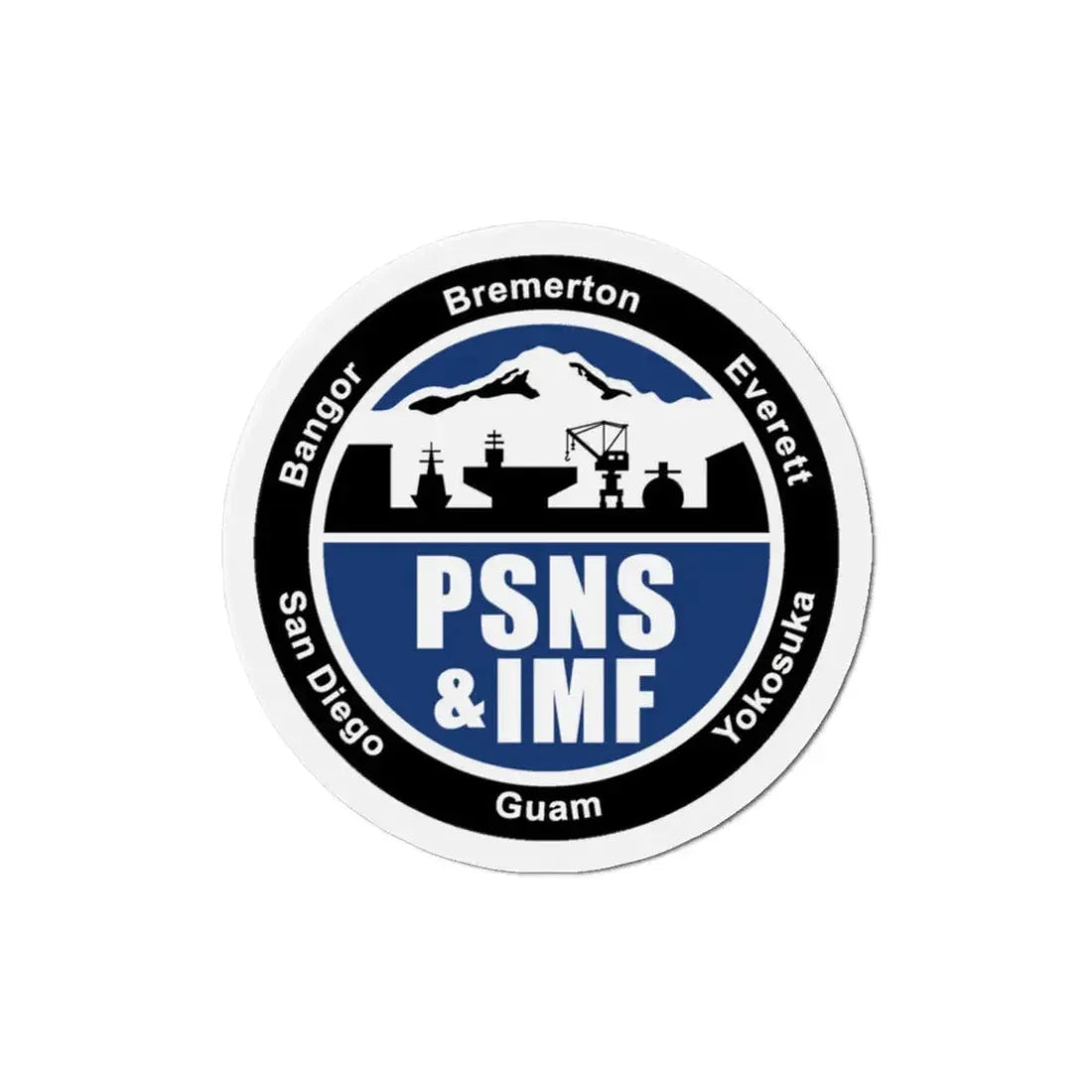 PSNS & IMF (U.S. Navy) Refrigerator Magnet - The Sticker Space