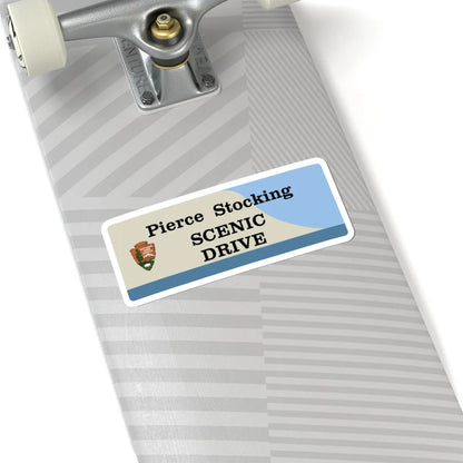 PSSD sign (Michigan) (Road Sign) STICKER Vinyl Kiss-Cut Decal - The Sticker Space